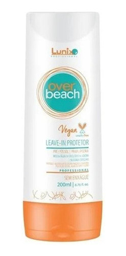 Leave In Protetor Térmico E Solar Over Beach Lunix 200ml