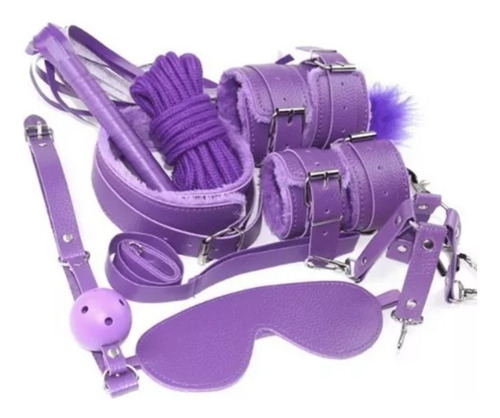 Kit 10 Piezas Bdsm Bondage Fetish Sadomasoquismo Pareja