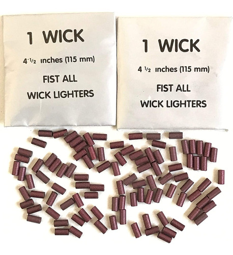 Lighter Flints 100 Pcs And 2 Wicks Big Spark Tm Petrol Repla