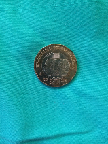 Moneda 20 Pesos Bicentenario 