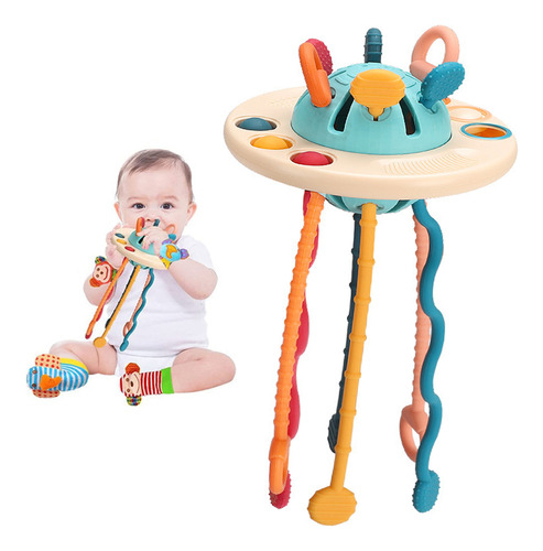 Brinquedos Sensoriais Para Bebês Com Cordão De Treinamento E