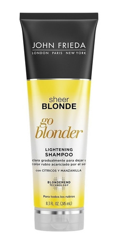 Pack 2 John Frieda Shampoo Go Blonder Lightening