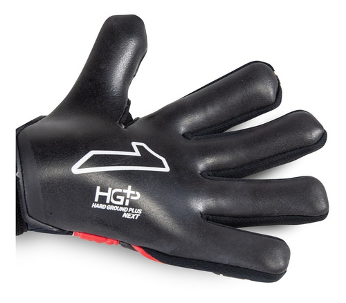 Imagen 3 de 6 de Guante De Portero Rinat Fiera Turf Adulto Rojo Negro