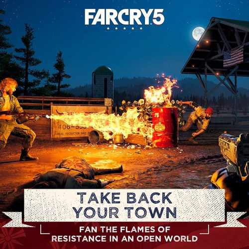 Far Cry 5, Day One Edition, Edición Standar Ps4 Físico