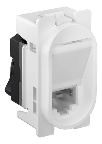 Módulo Rj45 Cat6 Pial Nereya Conexão 110 Clarity 663080 Cor Branco