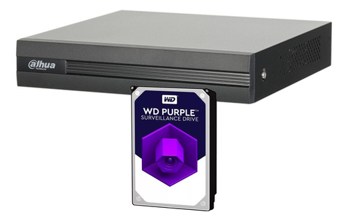 Dvr Dahua 4 Canales Xvr Penta Hibrido 1080n 4ch + Disco 1tb