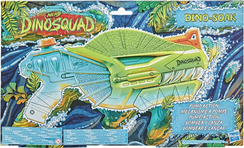 Nerf Super Soaker Dinosquad Dinosoak Hasbro Lanzador De Agua