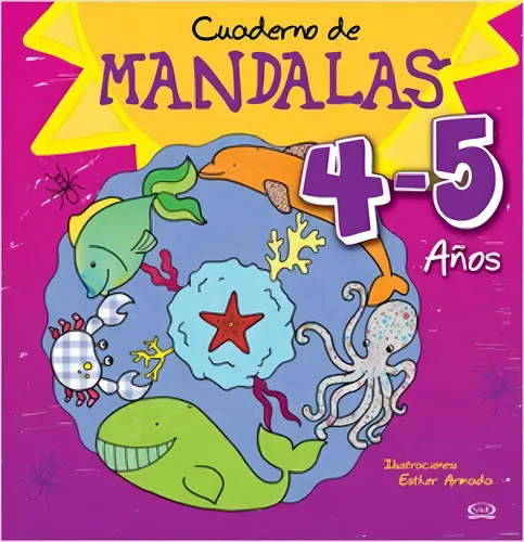 Cuaderno De Mandalas 4 - 5 Años - Esther Armada - V&r