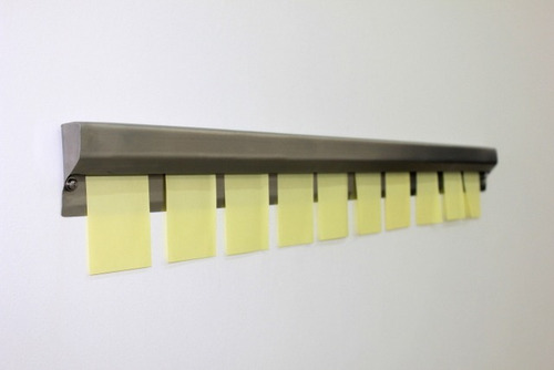 Imagen 2 de 8 de Porta Comanda Para Papeles Aluminio 60 Cm Ancho Comandera