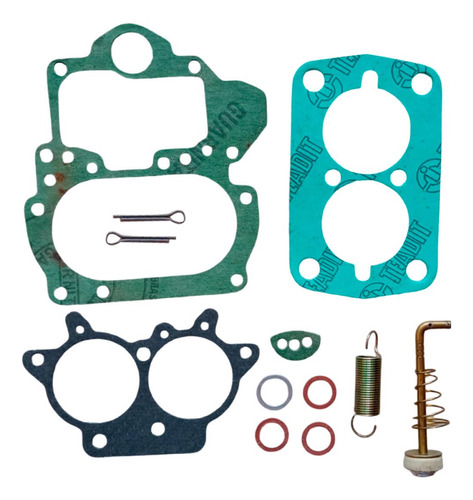 Kit Reparo Carburador Opala Caravan 4cc Weber 228 Dfv Gas.