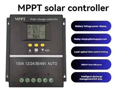 Controlador Solar Eólico Híbrido Mppt Charging Boost Wind Tu