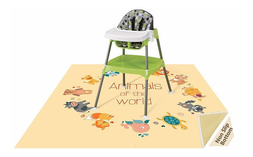 Womumon 51  Splat Mat For Under High Chair