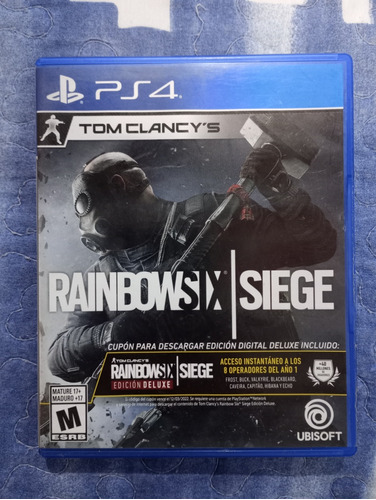 Juego Físico Rainbow Six Siege Original Ps4 