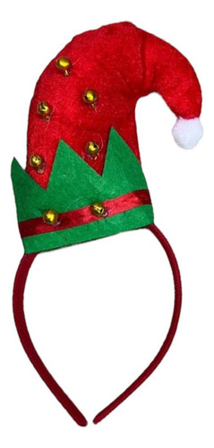 12 Diadema Navideña Duende Elfo Navideño Posada Mayoreo