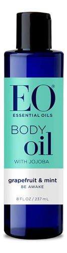 Eo Aceite Corporal De Pomelo Y Menta Con Jojoba, 8 Fz