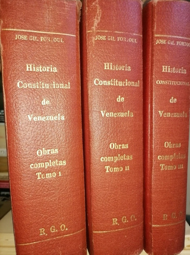 Historia Constitucional De Venezuela José Gil For