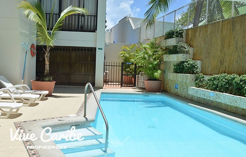 Imagen 9 de 19 de Apartamento De Tres Niveles Con Vista Al Mar