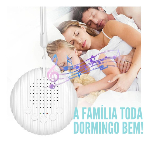 Aparelho De Som Bebês Ruído Branco Dormir Bem Sons Brasil