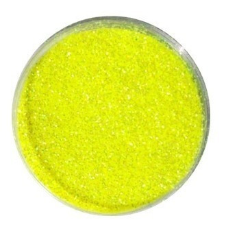 Diamantina Comestible Fluorescente Amarillo 10 Gramos