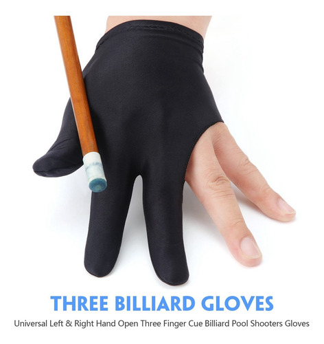 Guantes De Billar Transpirables Para Billar Izquierdo, 20 Un