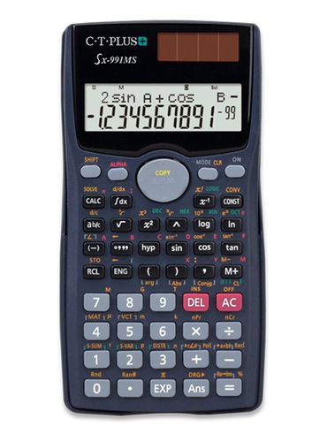 Calculadora Científica Sx-991ms 401 Funciones Con Pilas