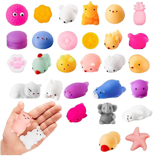 Squishies Toys  Pack Kawaii Squishy Set Mini Soft Squee...