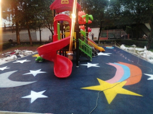 Caucho Epdm, Piso Continúo De Caucho, Piso Amortiguante Fle