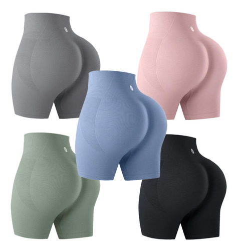 Evercute Pantalon Corto Levantamiento Gluteo Para Mujer Alta