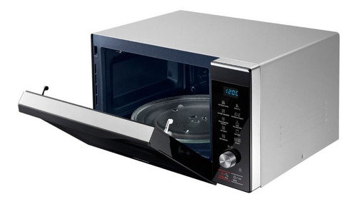 Imagen 3 de 9 de Microondas Samsung Mc32k7055ct 32l Convección Acero Inox P