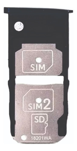 Bandeja Porta Sim Card Compatible Con Motorola Moto Z3 Play