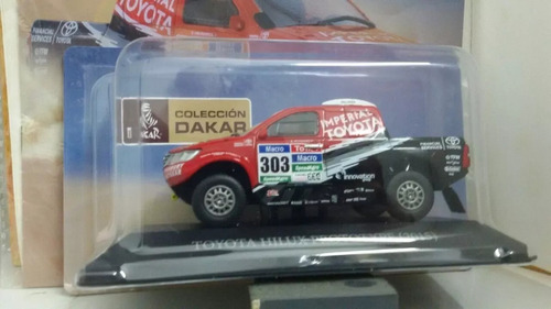 Toyota Hilux 2015 Coleccion Dakar Con Fasciculo 1/43