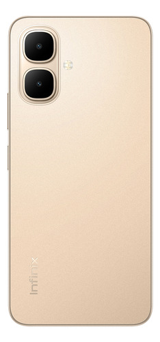 Celular Infinix Smart 10 Dual Sim Infinix Ai 128 GB ROM 4 GB RAM Dorado Doble Altavoz Ip64 Pantalla De 120 Hz