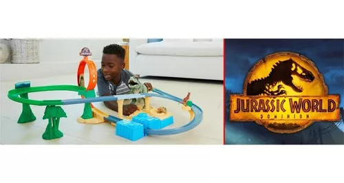 Pistas Hot Wheels Dinossauro Jurassic World Clash 'N Crash