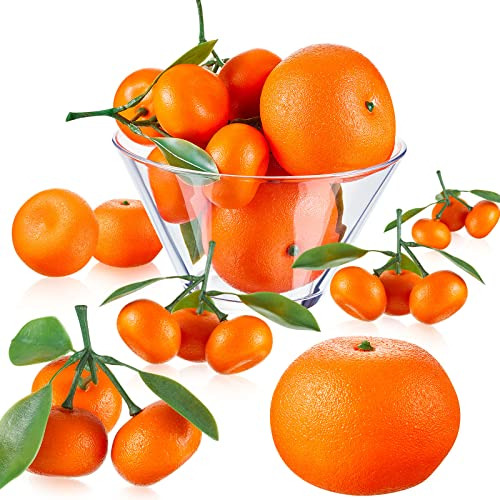 6 Piezas De Falsas Naranjas    Cutie  Naranjas Artifici...