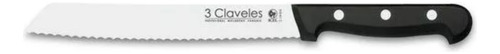 Cuchillo Tres Claveles # 920 Inox Mgo Abs 20cms Panero