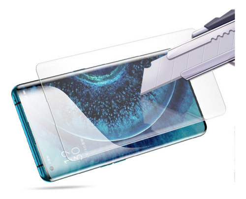 Película De Pantalla Uv Mocolo For Oppo Find X2