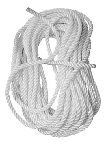 Cabo Corda Torcido 3 Pernas Nylon Poliester Ancora 10mm 100m