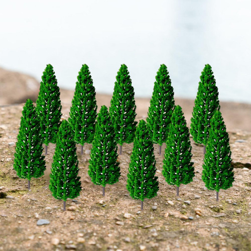 Modelo De Escultura De Árboles , 10 Piezas, Árboles , Mesa