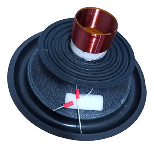 Kit Reparo Do Subwoofer Zetta Audio V12 Bd 900rms 4+4 Omhs 