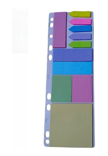 Set Post It Colores Marcador Texto Notas Adhesivas *tc