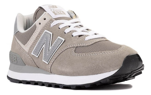 Tenis New Balance 574 Mod. 401875 Athletic Gris Mujer / J