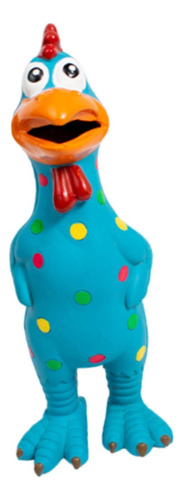 Juguete De Pollo Chillón Con Sonido Para Niños Y Azul