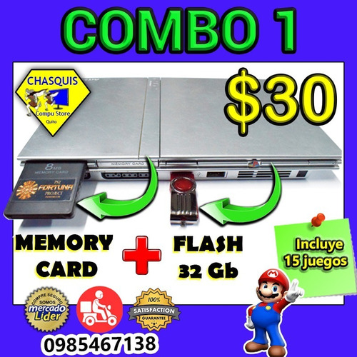 Chip Virtual De Ps2 + Flash Usb + Juegos ........ De Oferta