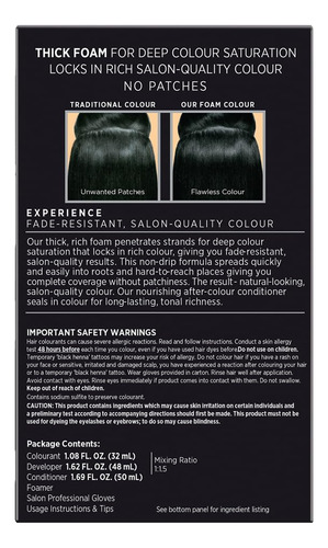 Tinte Para El Cabello John Frieda Precision Foam Color Blue