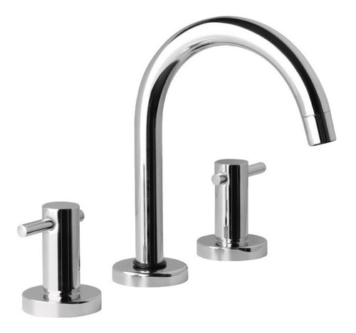 Imagen 2 de 8 de Juego Grifería Completo Hydros Zen Lever Baño Cierre Ceramic