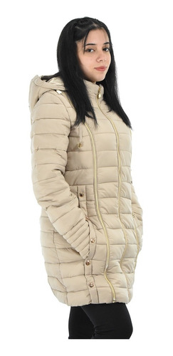 Campera Mujer Invierno Larga Impermeable Urus 658 