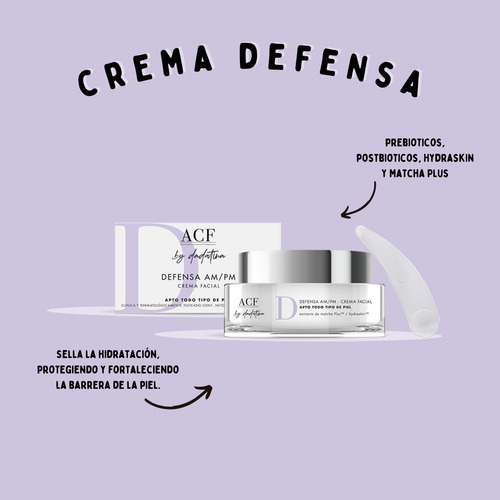 Kit Rutina Facial Los 3 Pasos Acf By Dadatina