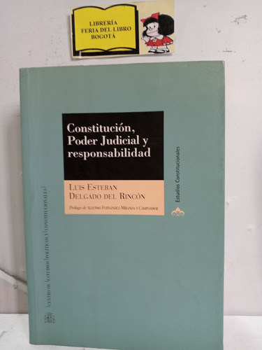 Constitución, Poder Judicial Y Responsabilidad - Luis Rincón