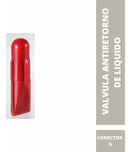 Valvula Antiretorno  De Liquido Conector G