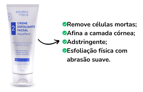 Mini Kit Limpeza De Pele Extratos Da Terra C/ Máscara Olhos
